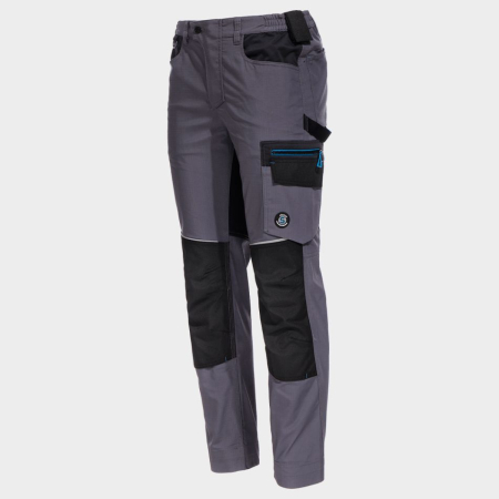 REVOLT RIPSTOP STRETCH, Pantaloni de lucru din poliester 36%, bumbac 20% și T400 44%, țesătură ripstop, 220 g/mp [2]