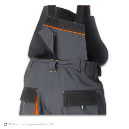 RICHARD, Pantaloni de lucru cu pieptar detasabil din tercot, 280 g/mp [2]