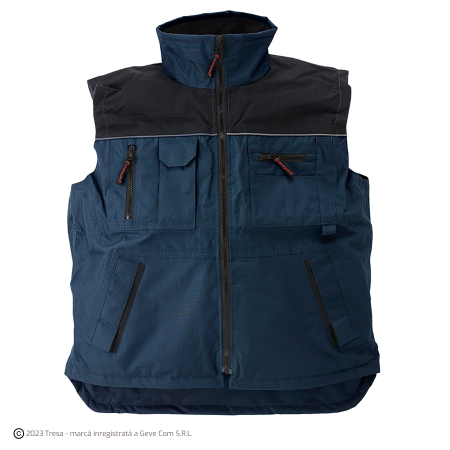 Veste - RIPSTOP, Vestă termică din poliester Ripstop, 300 g/mp, căptușeală termică din poliester, 140 g/mp și polar 280 g/mp