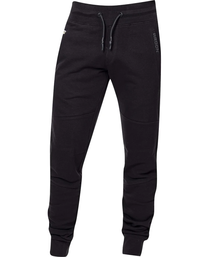 Pantaloni standard - RIVARY, Pantaloni sport SLIM FIT din bumbac și poliester, 320 g/mp
