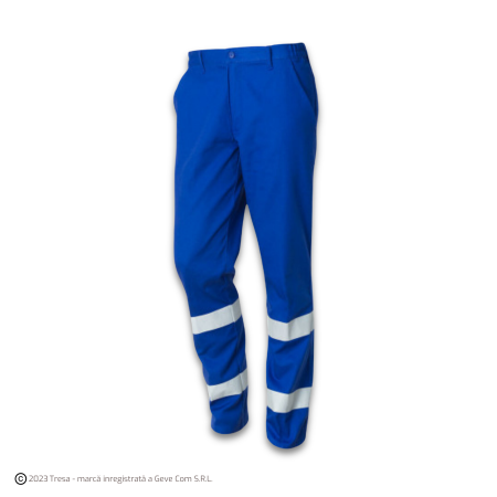 ROAD, Pantaloni cu benzi reflectorizante din 100% bumbac, 260 g/mp [1]