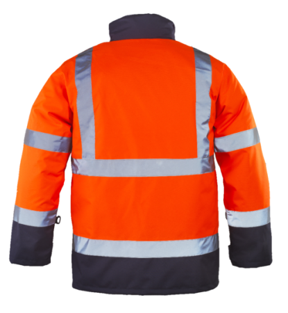 ROADWAY 4 IN 1, Jachetă HI VIS de iarnă, 4 in 1, din poliester Oxford 300D si PU, 280 g/mp, căptușeală termică, 160 g/mp [9]