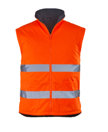 ROADWAY 4 IN 1, Jachetă HI VIS de iarnă, 4 in 1, din poliester Oxford 300D si PU, 280 g/mp, căptușeală termică, 160 g/mp [6]