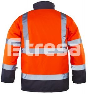 ROADWAY 4 IN 1, Jachetă HI VIS de iarnă, 4 in 1, din poliester Oxford 300D si PU, 280 g/mp, căptușeală termică, 160 g/mp [1]