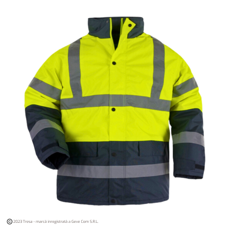 Îmbrăcăminte REFLECTORIZANTĂ (HI-VIS) - ROADWAY, Jachetă HI-VIS  de iarnă, din poliester Oxford 300D