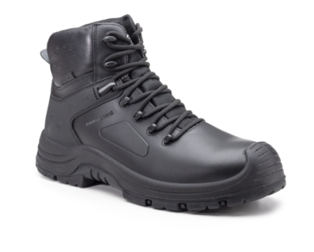 Bocanci - ROCKET S3, Bocanci de protecție din piele cu membrană impermeabilă, bombeu compozit, lamelă antiperforație