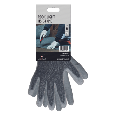 HS-04-018 ROOK LIGHT, Mănuși de protecție din poliester și spandex, imersate în poliuretan [1]