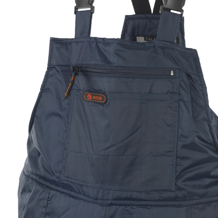 ROTMN, Pantaloni de lucru cu pieptar din nylon și PVC, 200 g/mp, căptușeală 100% poliester [3]