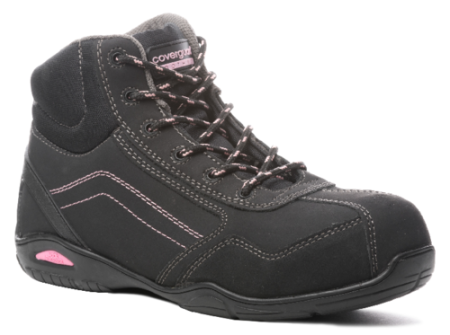 RUBIS S3L, Bocanci de protecție de damă din piele nubuck, bombeu compozit, lamelă antiperforație [0]