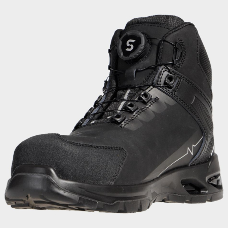 RULER MID S3S, Bocanci de protecție din piele nubuck, bombeu fibra sticla, talpă PU/TPU [5]