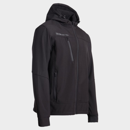 RUNE, Jachetă de lucru tip softshell din poliester cu spandex, 300 g/mp [4]