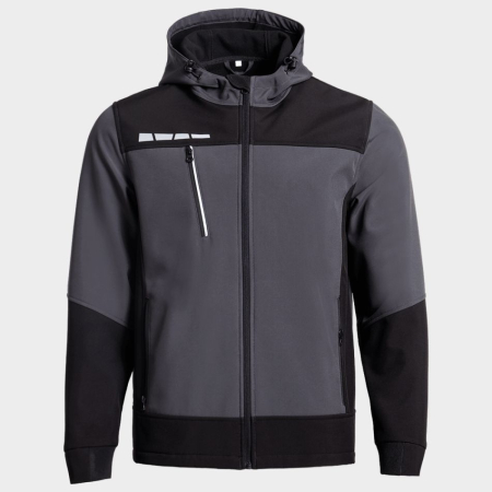 Imbracaminte TERMOIZOLANTĂ - RUNE, Jachetă de lucru tip softshell din poliester cu spandex, 300 g/mp