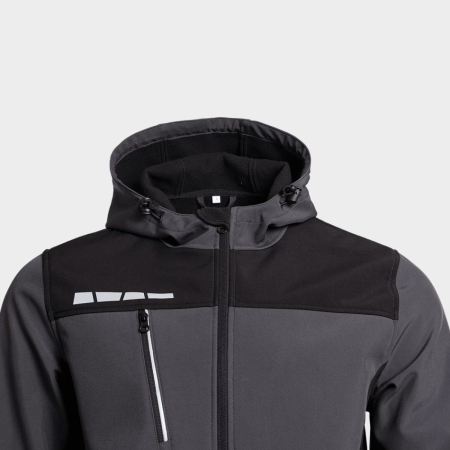 RUNE, Jachetă de lucru tip softshell din poliester cu spandex, 300 g/mp [3]