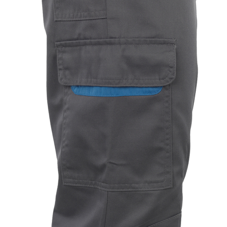 RWMN, Pantaloni de lucru cu pieptar din tercot, 250 g/mp [5]