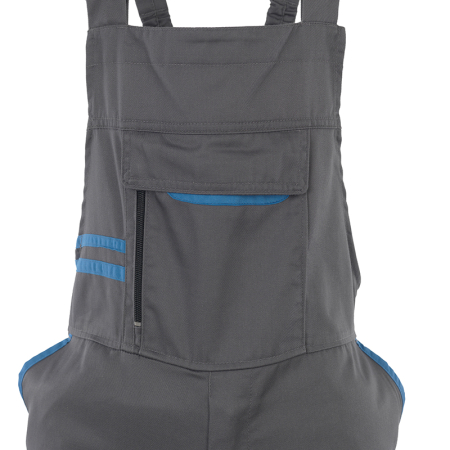 RWMN, Pantaloni de lucru cu pieptar din tercot, 250 g/mp [4]