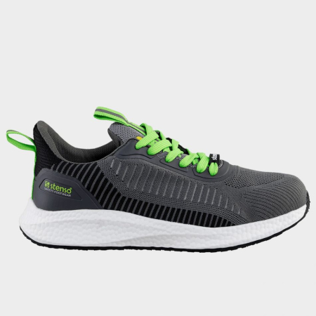 Pantofi de lucru O1 - S-RUN O1, Pantofi de lucru ușori cu fețe textile, branț EVA și aspect sport