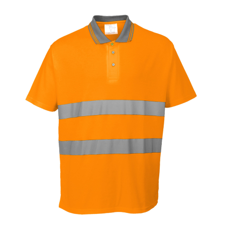 S171, Tricou de lucru, din 55% bumbac, 45% poliester, tricot, 175 g/mp