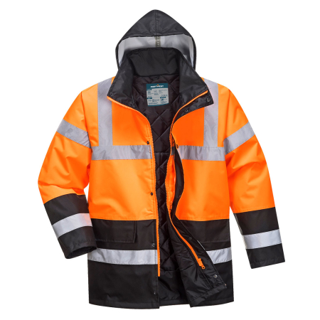 Jachete reflectorizante (HI-VIS) - S467, Jachetă HI-VIS din 100% poliester, 190 g/mp