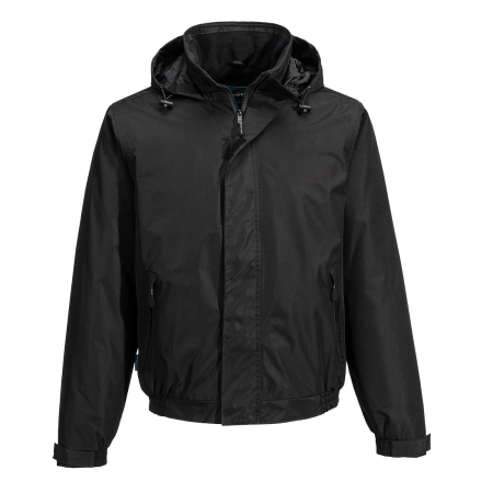 Jachete - S503, Jachetă impermeabilă tip bomber din 100% poliester, țesătură Pongee cu strat PVC, 210 g/mp