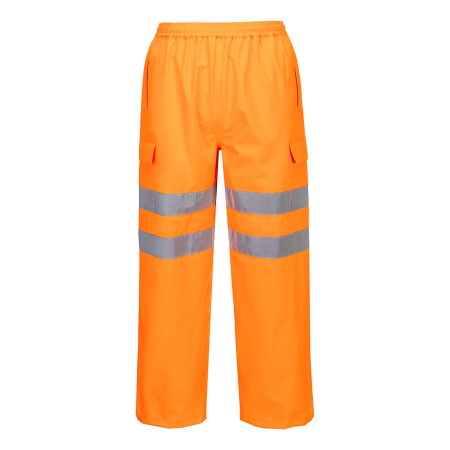 IMBRACAMINTE - S595, Pantaloni HI-VIS din 100% poliester, 160 g/mp