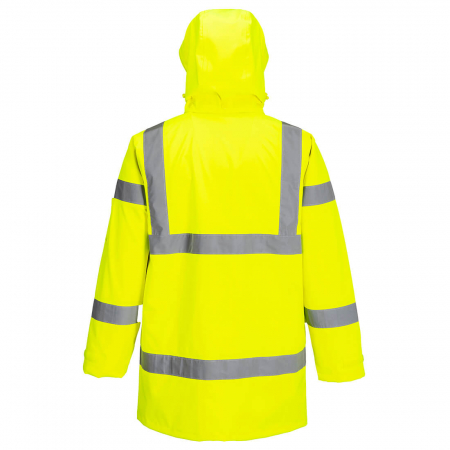 S599, Jachetă impermeabilă Hi-Vis cu glugă detașabilă, din poliester 3L, 160 g/mp [4]