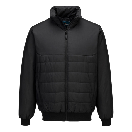 IMBRACAMINTE - S609, Jachetă tip bomber din 100% poliester 300t microfibre, finisaj anti-static, 65 g/mp