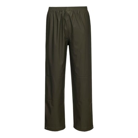 Pantaloni în talie - S650, Pantaloni din 100% poliester, tricot, strat superior din poliuretan, 180 g/mp