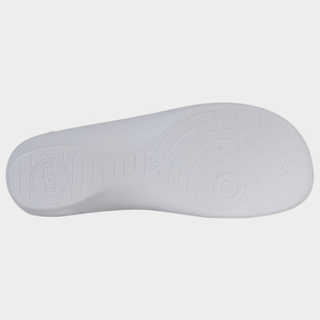 Saboti dame LEON, piele naturala cu design perforat, brant fix din piele [2]