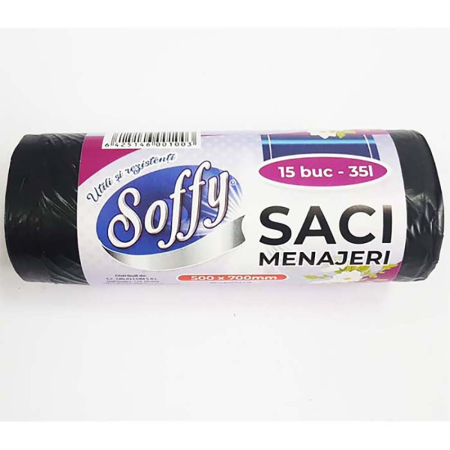 CURĂȚENIE ȘI INGRIJIRE - Saci de menaj din LDPE
