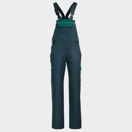 Pantaloni cu pieptar - ASIMO, Salopeta cu bretele, bumbac 100%, elemente reflectorizante