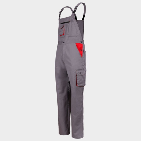 CARGO EVO, Salopeta de lucru, poliester-bumbac 235 g/m2, bretele elastice si buzunare cargo [2]