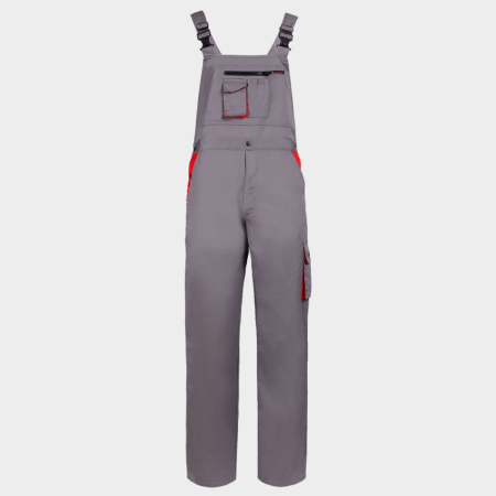 Pantaloni cu pieptar - CARGO EVO, Salopeta de lucru, poliester-bumbac 235 g/m2, bretele elastice si buzunare cargo