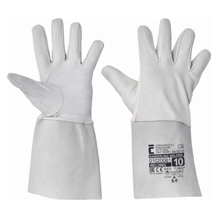 SANDERLING WELDER, manusi de sudura din piele [3]