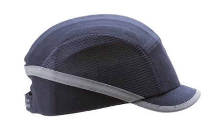 Șapcă anti-lovire ventilată din bumbac cu cozoroc scurt de 3 cm, calotă ABS [0]
