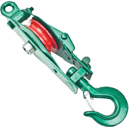 Lanțuri, cabluri și accesorii de ridicare - Scripete cu cârlig (YZR4901-3) 3"-500 kg