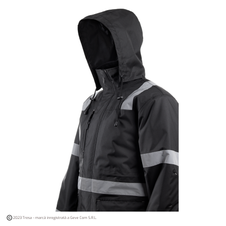 SECURITE, Jachetă Softshell impermeabilă din poliester Oxford 300D, căptușeală termică din poliester 160 g/mp [2]
