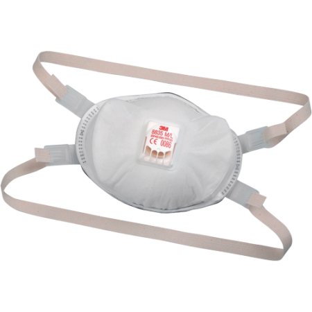 Semi-măști reutilizabile - Semimască 3M 8835 FFP3D cu valvă - Protecție respiratorie