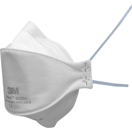 Protecție respiratorie de unică folosință - 3M, Semimască pliată de protecție respiratorie FFP2