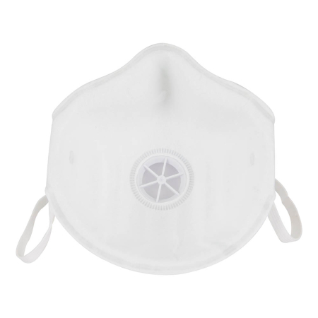 Semimască tip cupă cu supapă de protecție respiratorie FFP1 [1]