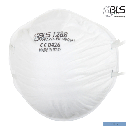PROTECȚIE RESPIRATORIE - BLS, Semimască tip cupă fără supapă de protecție respiratorie FFP2