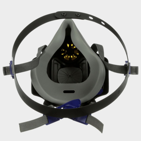 3M Secure Click, Semimască de protecție respiratorie cu filtru dublu [3]