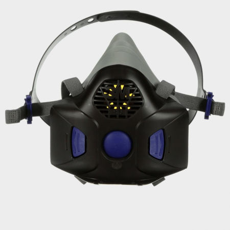 Măști integrale reutilizabile - 3M Secure Click, Semimască de protecție respiratorie cu filtru dublu