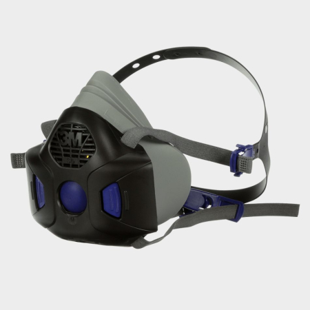 3M Secure Click, Semimască de protecție respiratorie cu filtru dublu [1]