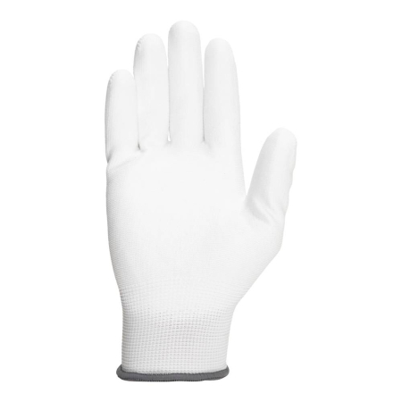 SENSOR WHITE, Mănuși de protecție din poliester tricotat, imersate în poliuretan pe degete și în palmă [2]
