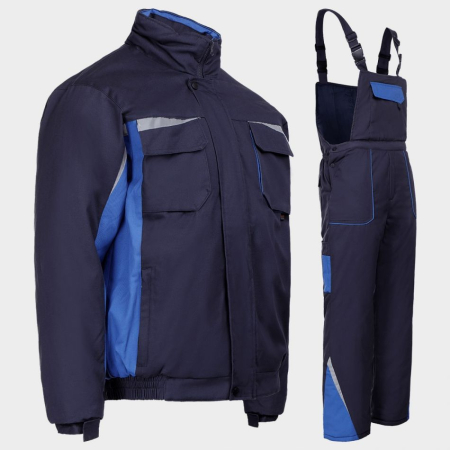 KASTOR WINTER, Set de iarnă vătuit (jachetă și pantaloni cu pieptar) din bumbac hidrofobizat, 240 g/mp [3]