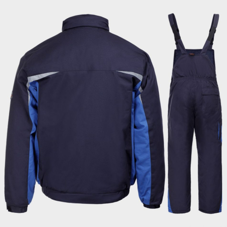 KASTOR WINTER, Set de iarnă vătuit (jachetă și pantaloni cu pieptar) din bumbac hidrofobizat, 240 g/mp [1]