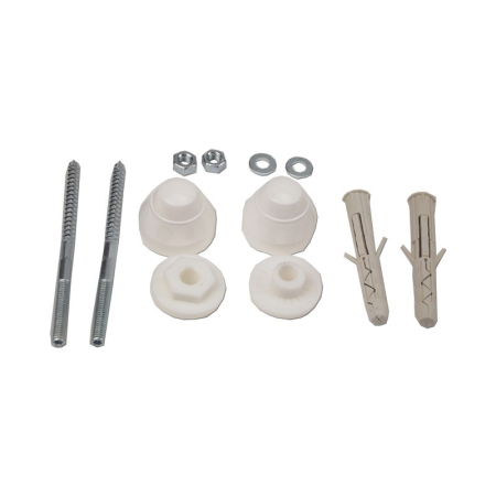 Dibluri și ancore - Set fixare lavoar-pisoar bkmpx-12 x 120 B mm alb
