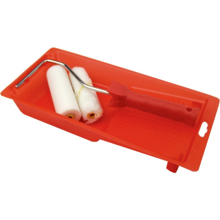 Scule și unelte - Set vopsit poliacril (d.galbene)+burete 100 mm