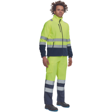 SEVILLA HV FLEECE, Costum reflectorizant din poliester, 280 g/mp [2]