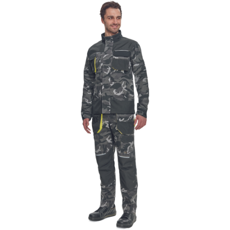 SHELDON CAMOU, Pantaloni de lucru din poliester și bumbac, 270 g/mp [5]
